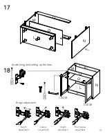 Preview for 15 page of TUHOME Furniture ZURICH CABINET SET Assembly Instructions Manual