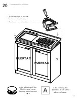 Preview for 17 page of TUHOME Furniture ZURICH CABINET SET Assembly Instructions Manual