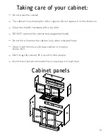 Preview for 19 page of TUHOME Furniture ZURICH CABINET SET Assembly Instructions Manual