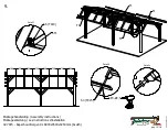 Preview for 13 page of Tuindeco Bergen XL Assembly Instructions Manual