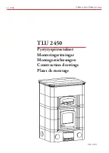 Tulikivi TLU 2450 Construction Drawings preview