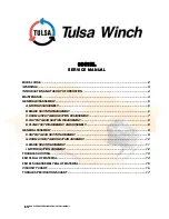 Tulsa Rufnek Intelliguard 3541RL Service Manual preview