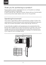 Предварительный просмотр 2 страницы Tuma AHR15E24 Operating And Assembly Manual