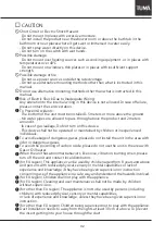 Preview for 3 page of Tuma AHR15E24 Operating And Assembly Manual