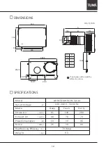 Preview for 11 page of Tuma AHR15E24 Operating And Assembly Manual