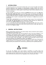 Preview for 6 page of TUMAC EL7 Series Maintenance Manual