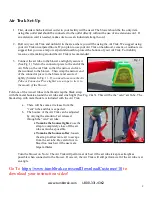 Preview for 2 page of Tumbl Trak Air Trak Owner'S Manual