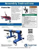 Preview for 1 page of Tumbl Trak Frame Bar Assembly Instructions