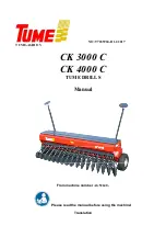 Предварительный просмотр 1 страницы Tume CK 3000 C Manual