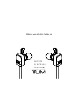 Tumi TUWEB User Manual preview