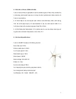 Preview for 9 page of Tumo-Int 3000W 5 Blades Wind Turbine User Manual