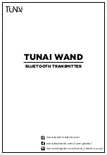 Tunai Wand User Manual предпросмотр