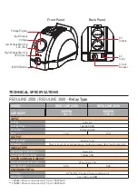 Preview for 3 page of Tuncmatik REGULINE 3000 User Manual