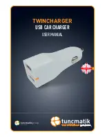 Preview for 1 page of Tuncmatik TWINCHARGER User Manual