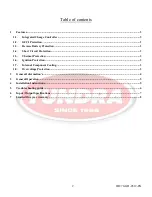 Предварительный просмотр 2 страницы Tundra IBC70 Owner'S Manual