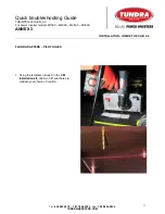 Предварительный просмотр 11 страницы Tundra M1500 Installation Workbook