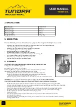 Preview for 4 page of Tundra TUNJKBTL10L User Manual