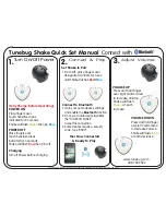 Tunebug Shake Quick Set Manual preview