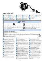 Tungsram DLR G1 Install Instruction Manual preview