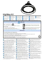 Tungsram HighBay G2 Install Instruction Manual preview