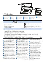 Tungsram LED Flood G2 Install Instruction Manual preview