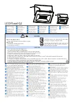 Предварительный просмотр 1 страницы Tungsram LED Flood G2 Install Instruction Manual