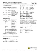 Preview for 10 page of TÜNKERS TMI8 V2.1 Operating Instructions Manual