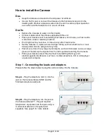 Preview for 6 page of Tunstall Caresse Installation And Programming Manual