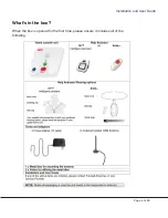 Preview for 4 page of Tunstall Connect America  CEL450 Connection Manual & User Manual