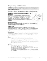 Предварительный просмотр 6 страницы Tunstall ConnectMe  Vi+ Installation And Programming Manual