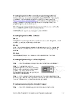 Preview for 18 page of Tunstall ConnectMe  Vi+ Installation And Programming Manual