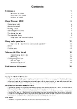 Preview for 2 page of Tunstall Telecom 4000 User Manual