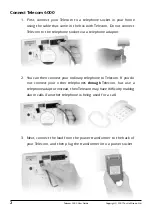 Preview for 4 page of Tunstall Telecom 4000 User Manual