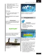 Preview for 81 page of Tunturi 14PTUB2000 User Manual