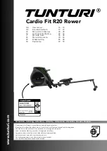 Preview for 1 page of Tunturi 16TCFR2000 User Manual