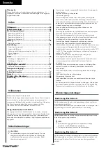 Preview for 44 page of Tunturi 16TCFR2000 User Manual