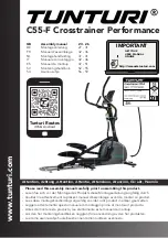 Preview for 1 page of Tunturi 17TCF55000 Assembly Manual