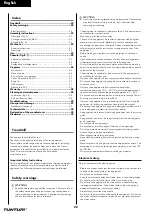 Preview for 22 page of Tunturi 17TFRN9000 User Manual