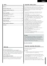 Preview for 7 page of Tunturi 17TSFB8000 User Manual