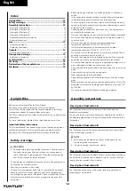 Preview for 12 page of Tunturi 18TCFD2000 User Manual