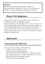 Preview for 7 page of Tunturi 18TCFDC000 Manual