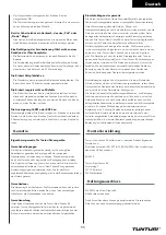 Preview for 11 page of Tunturi 19TCFV2000 User Manual