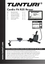 Preview for 1 page of Tunturi 20TCFR2050 Assembly Manual