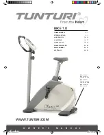 Tunturi BIKE 1.0 Owner'S Manual preview