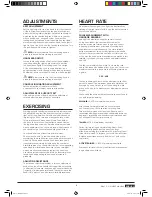 Preview for 3 page of Tunturi BIKE 1.0 Owner'S Manual