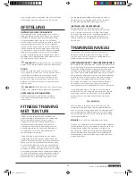 Preview for 15 page of Tunturi BIKE 1.0 Owner'S Manual