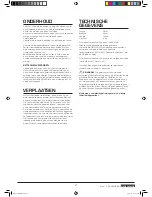 Preview for 17 page of Tunturi BIKE 1.0 Owner'S Manual