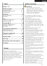 Preview for 15 page of Tunturi C30 User Manual