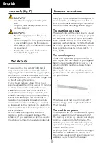 Preview for 10 page of Tunturi Cardio Fit mini bike M30 User Manual