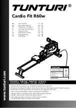 Preview for 1 page of Tunturi Cardio Fit R60w User Manual